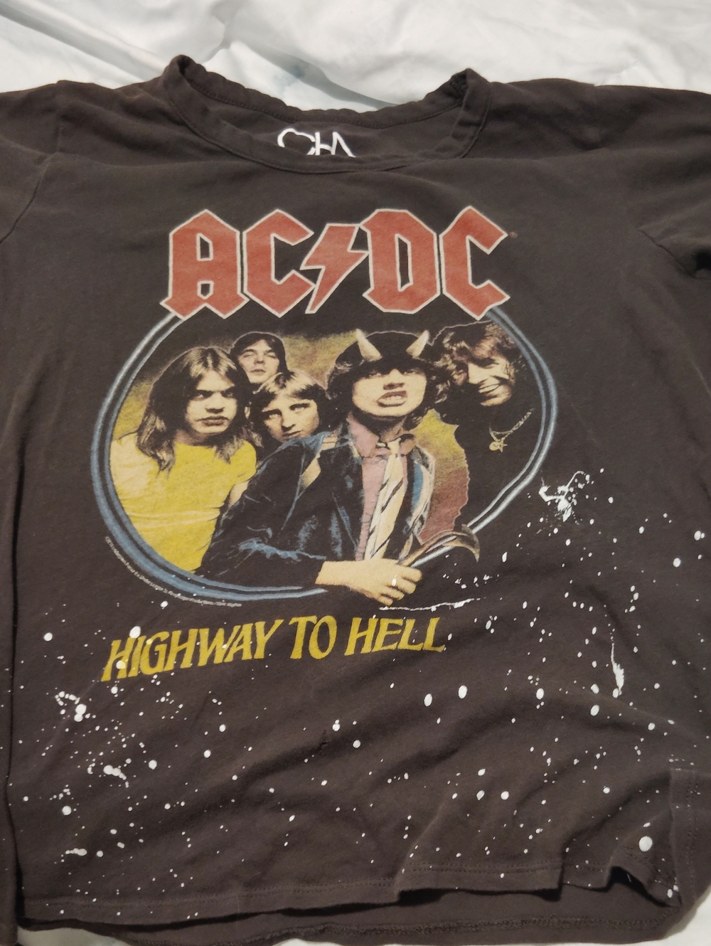 CHASER ACDC Vintage Look Tee